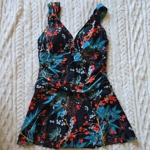 Floral One Piece Swimsuit